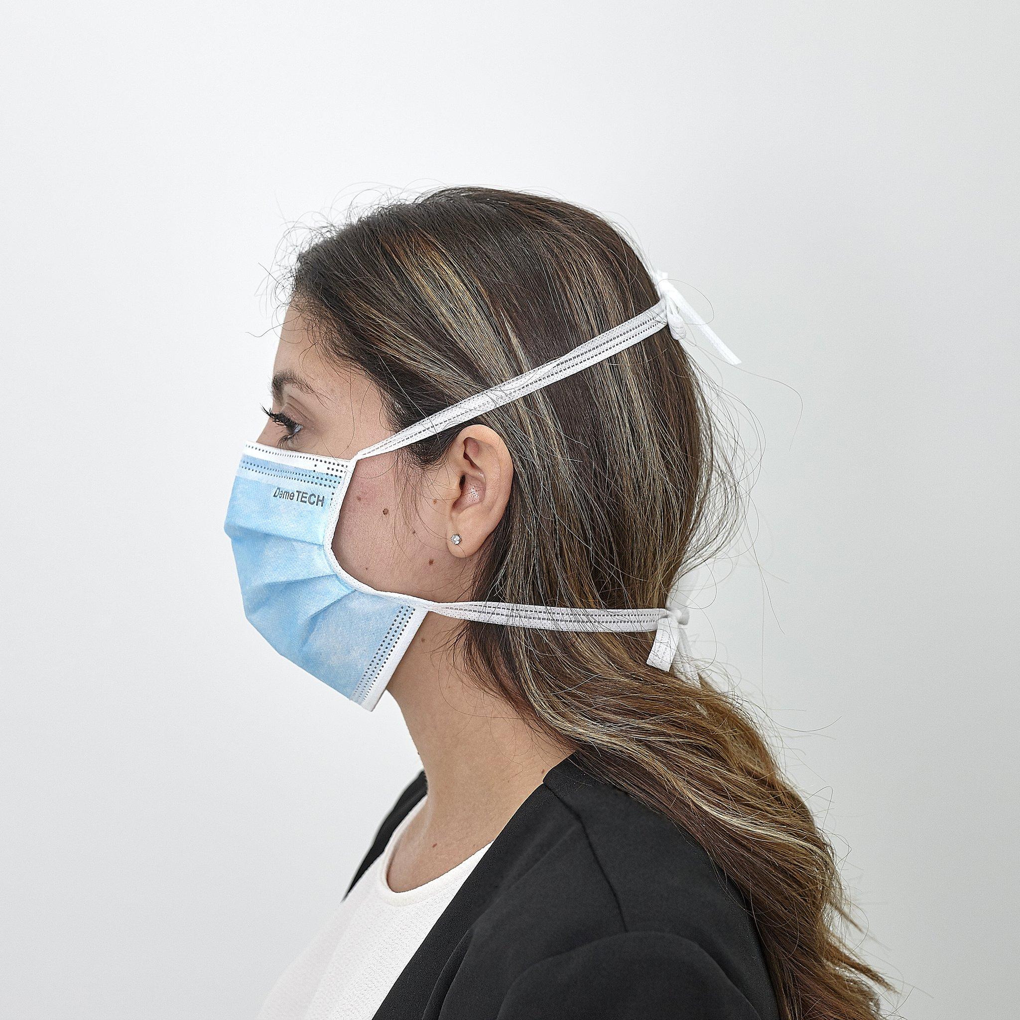 DemeTECH | DemeMASK ™ | Level 3 Surgical Mask with Horizontal Ties