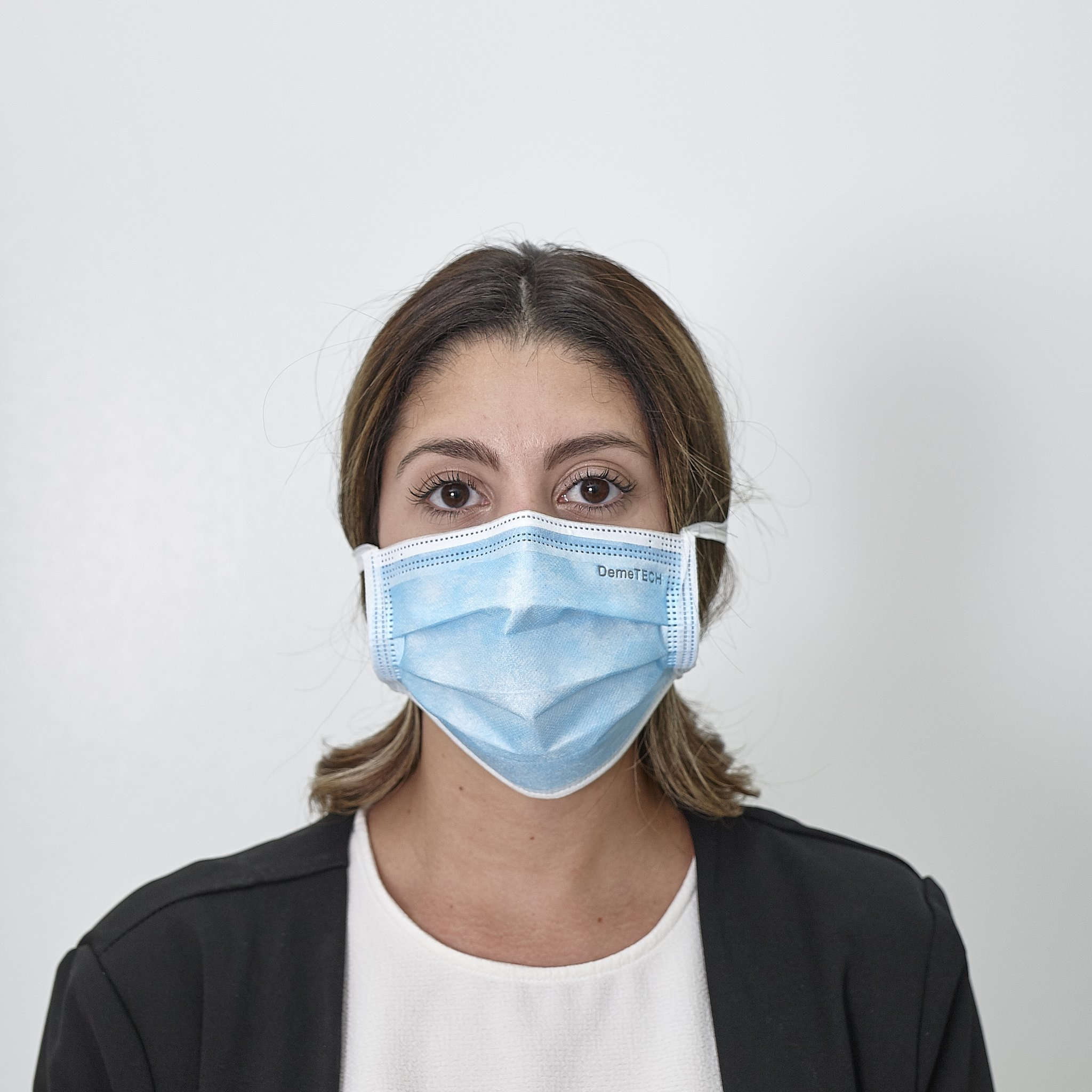 DemeTECH | DemeMASK ™ | Level 3 Surgical Mask with Horizontal Ties